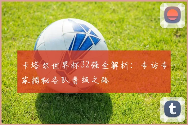 卡塔尔世界杯32强全解析：专访专家揭秘各队晋级之路